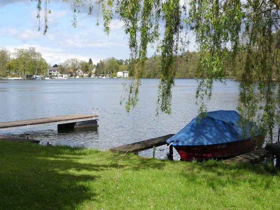 Dachwohnung Mit Wasserblick Und Eigenem Bootssteg Berlin Eksteriør bilde